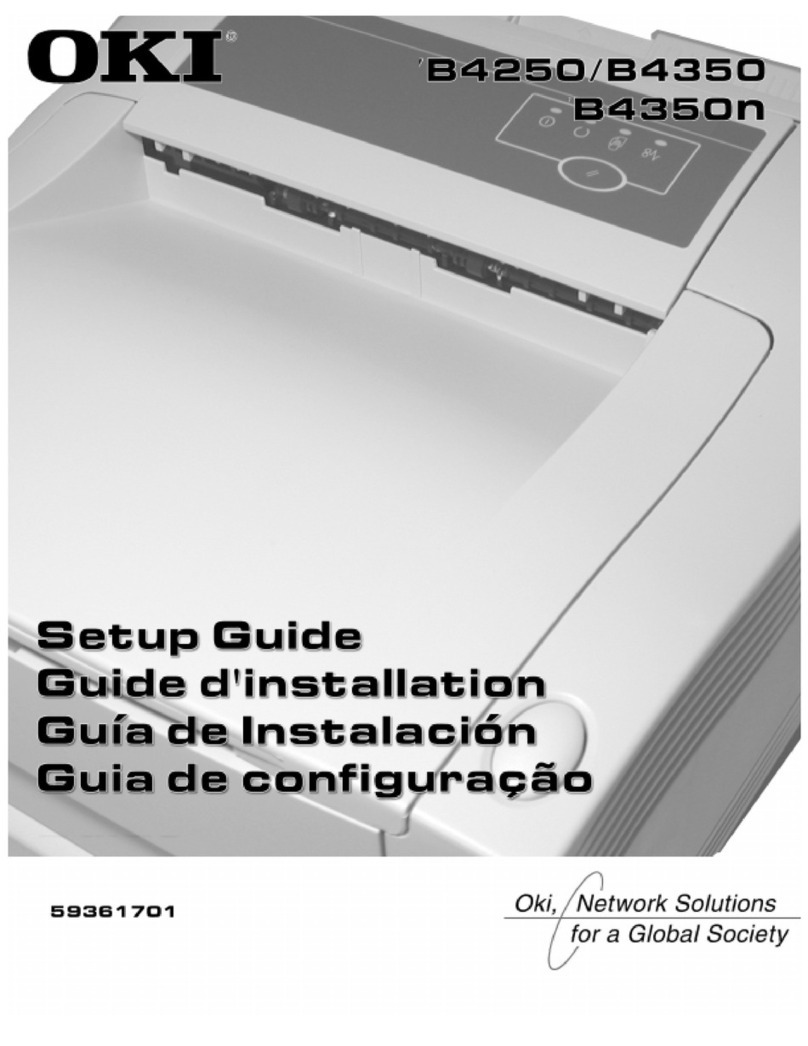 Oki B4250 Series User manual