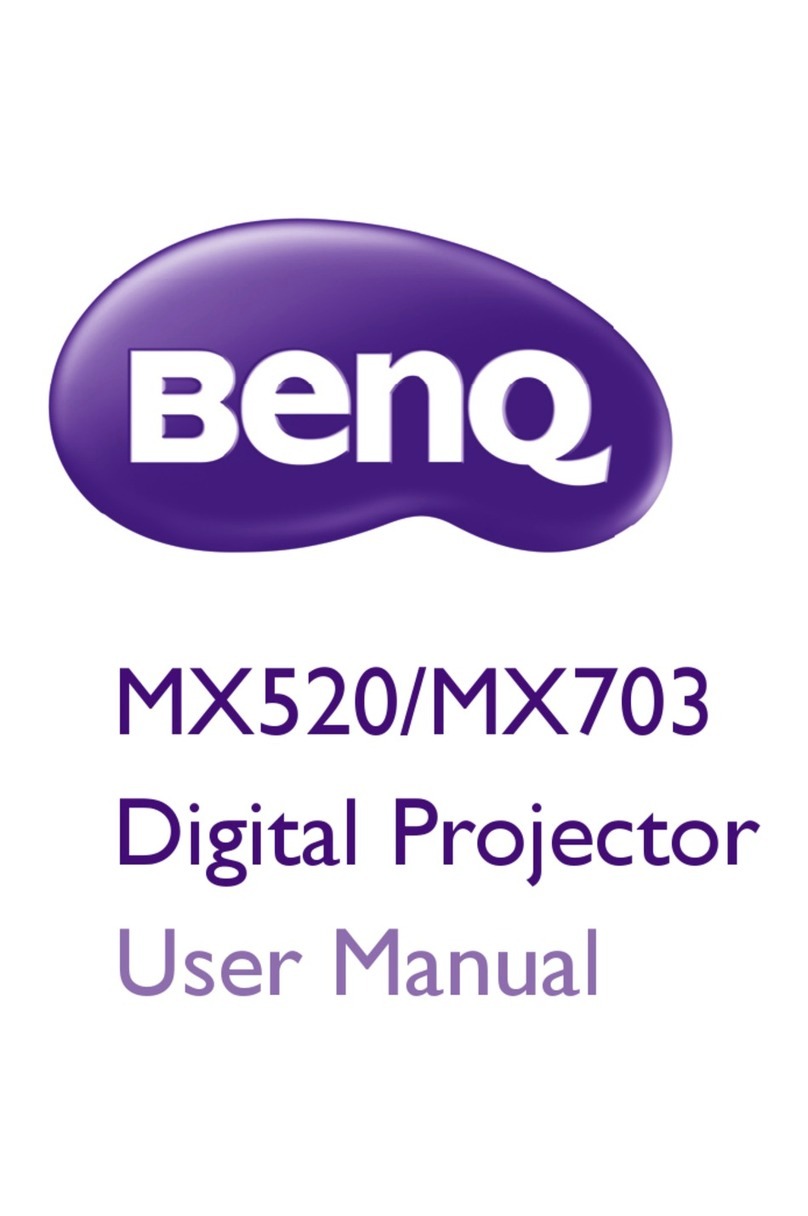 BenQ MX520 User manual