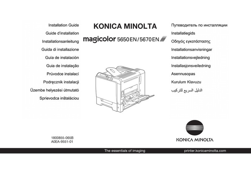 Konica Minolta magicolor 5670EN User manual