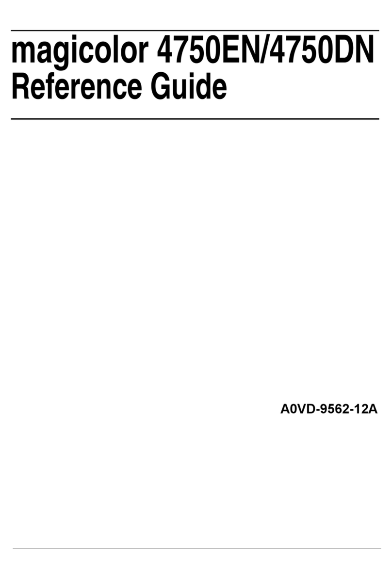Konica Minolta magicolor 4750EN/4750DN User manual