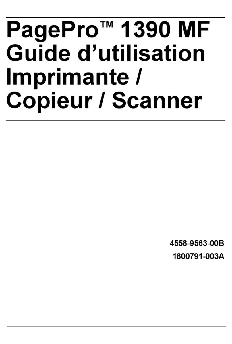 Konica Minolta PagePro 1390 MF Guide d'utilisation
