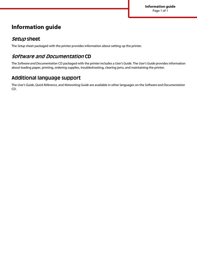 Lexmark E460DN - Taa Govt Compliant Technical manual