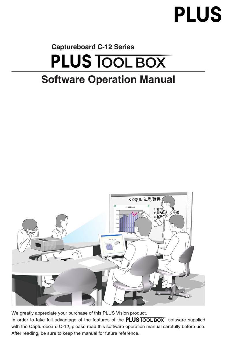 PLUS Vision magicolor plus Software Operation manual PLUS Vision magicolor plus Software Operation manual