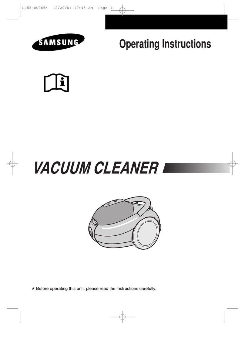 Samsung VC-8615E User manual