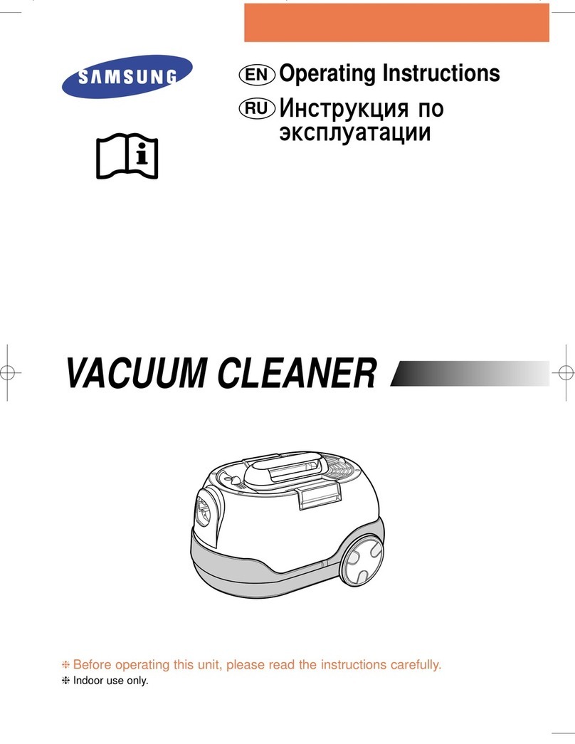Samsung VC-8715HT operating instructions