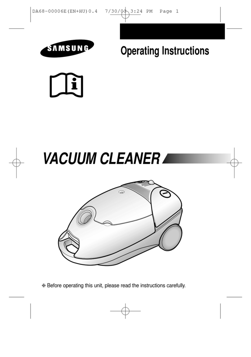 Samsung VC-7423V operating instructions