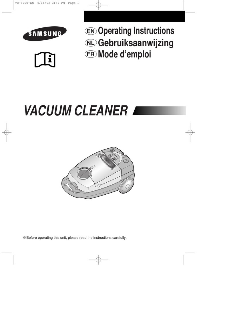 Samsung VC-8920V User manual