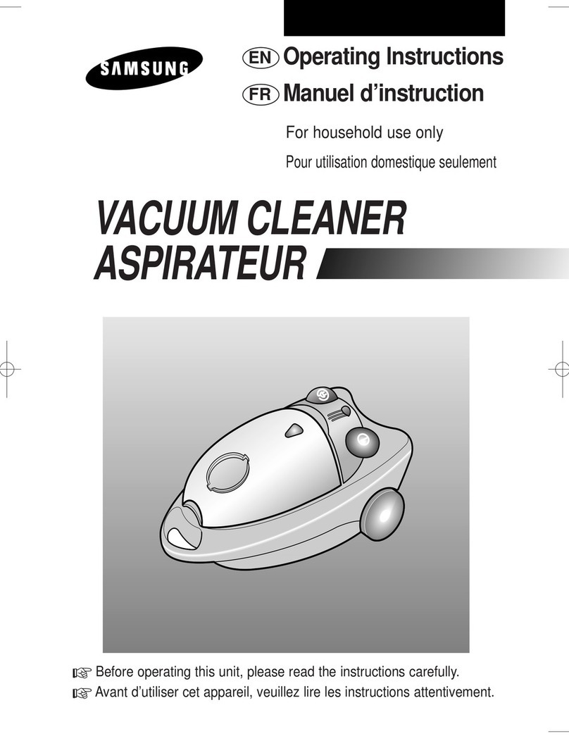 Samsung VAC7713RP Operating lnstructions
