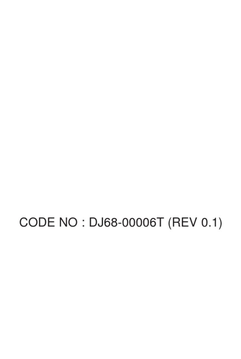 Samsung VAC7049G Instruction sheet