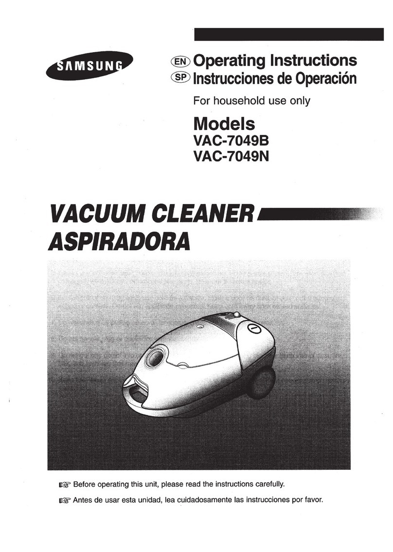 Samsung VAC-7049N operating instructions