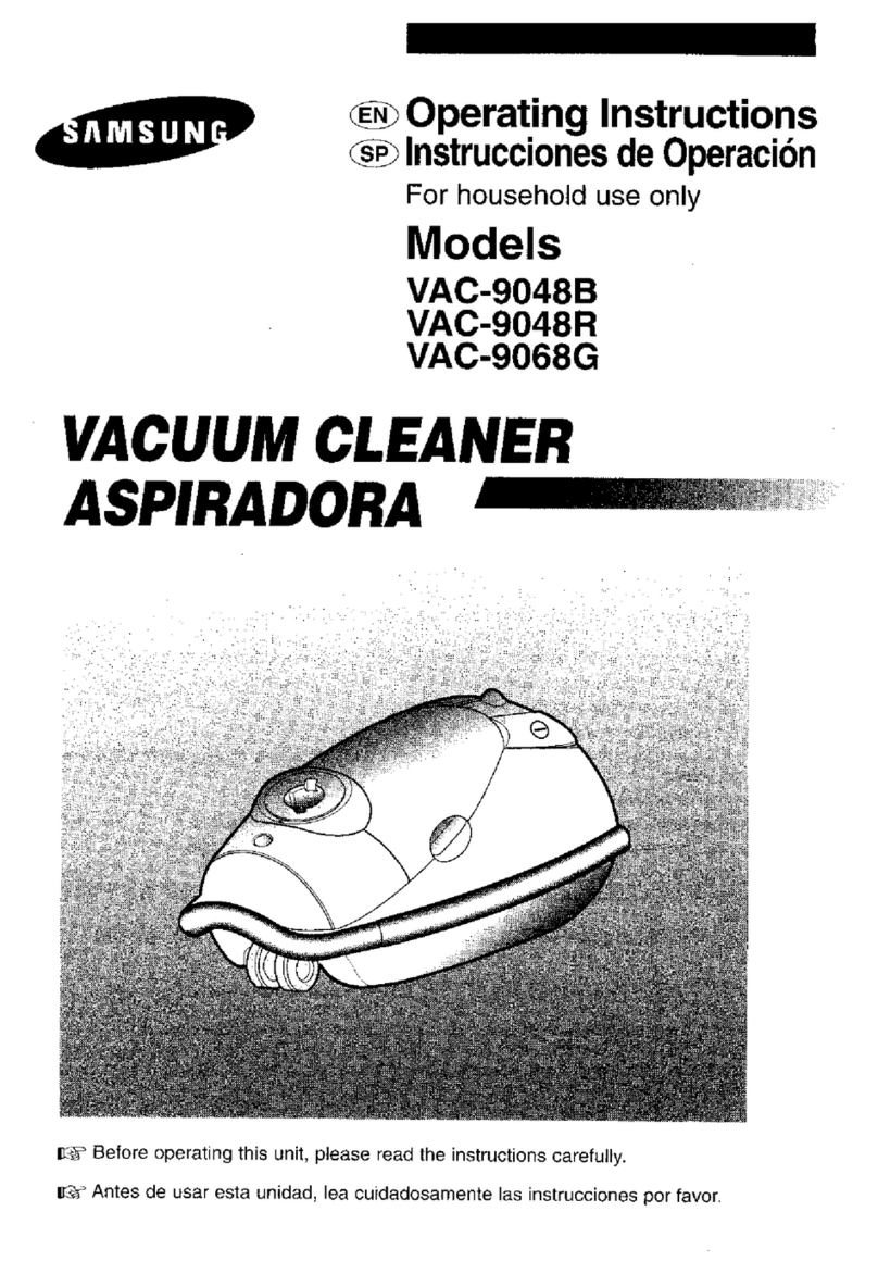 Samsung VAC-9048R User manual Samsung VAC-9048R User manual