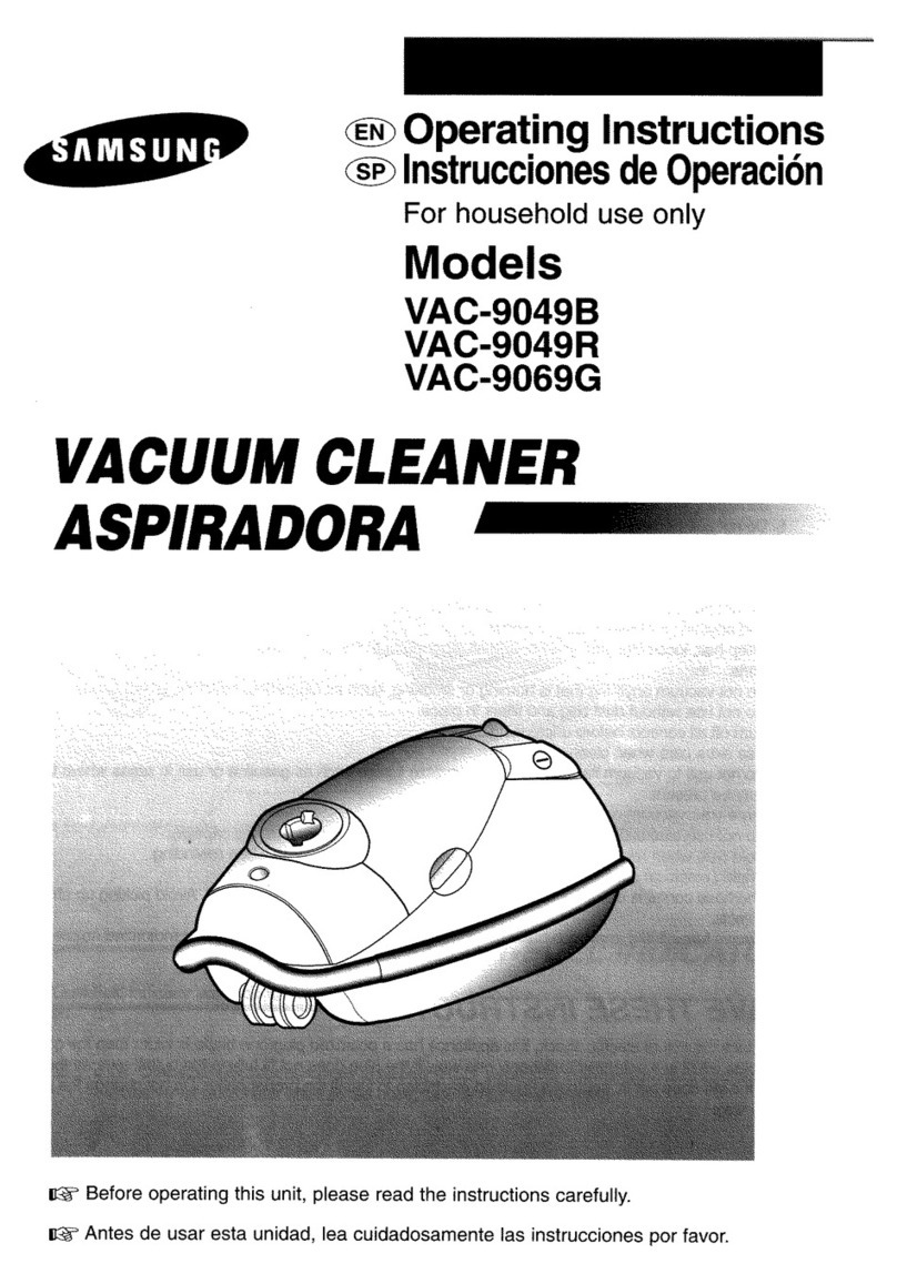 Samsung VAC-9069G operating instructions