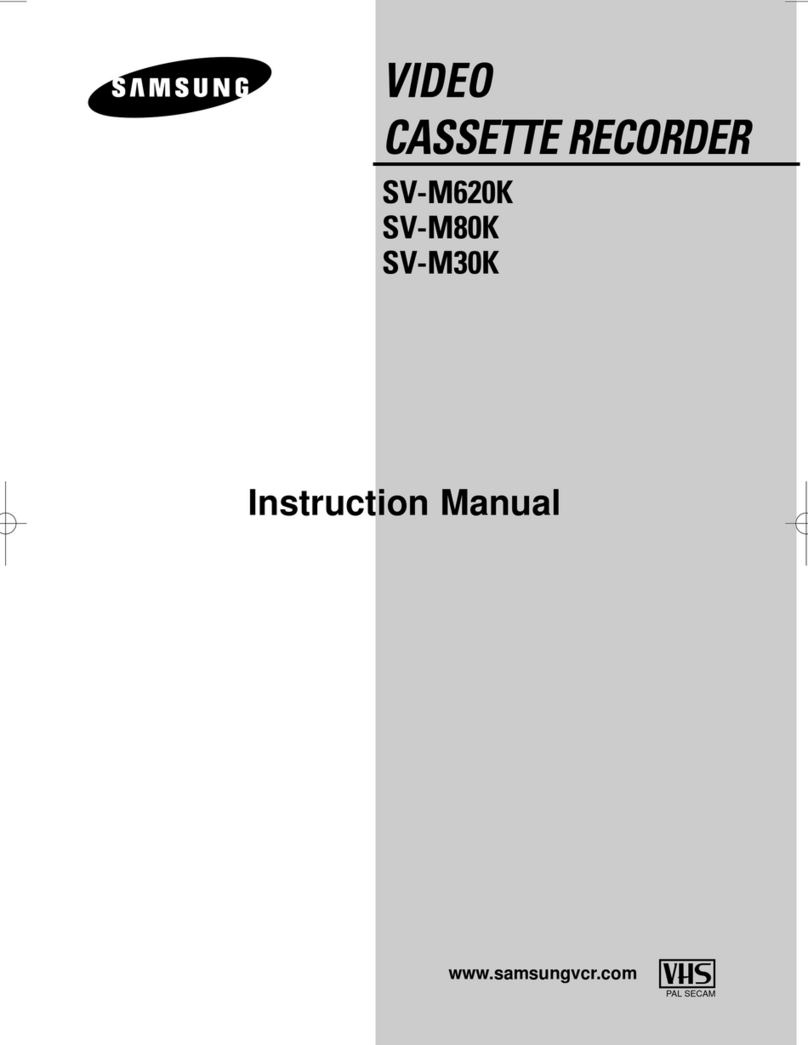 Samsung SV-M30K User manual