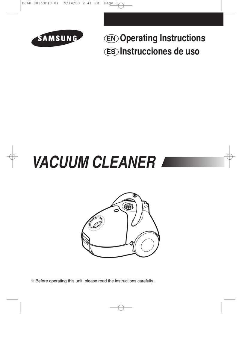 Samsung VC-5953 operating instructions