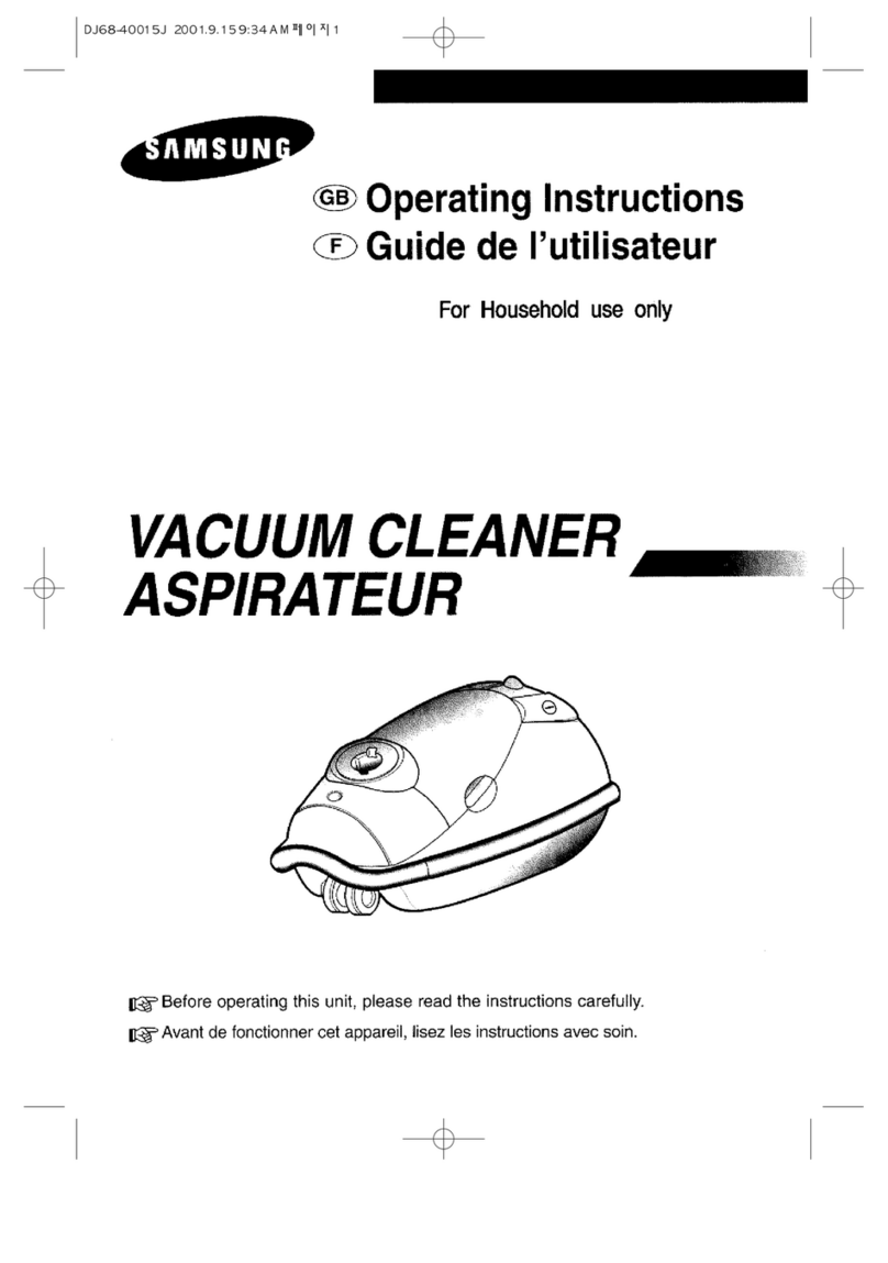 Samsung VAC9013BP User manual Samsung VAC9013BP User manual