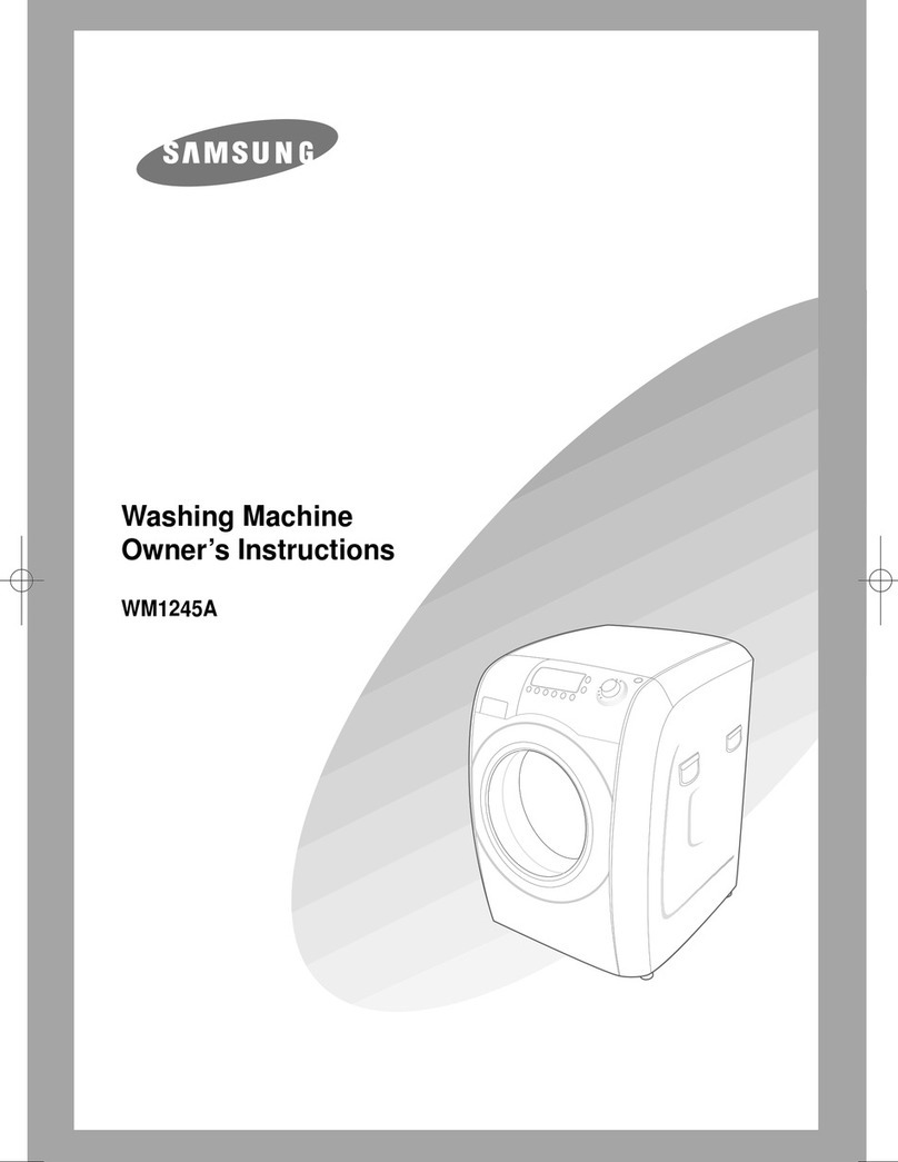 Samsung WM1245A Owner's instructions