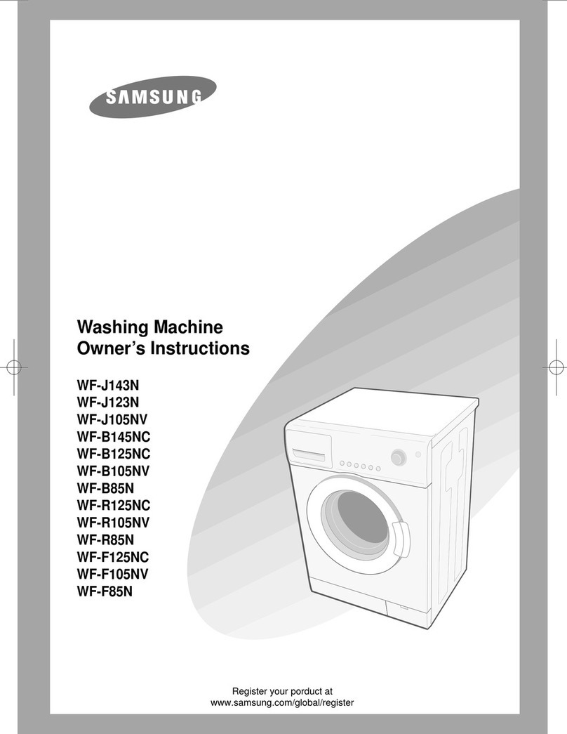 Samsung WF-J123N Owner's instructions