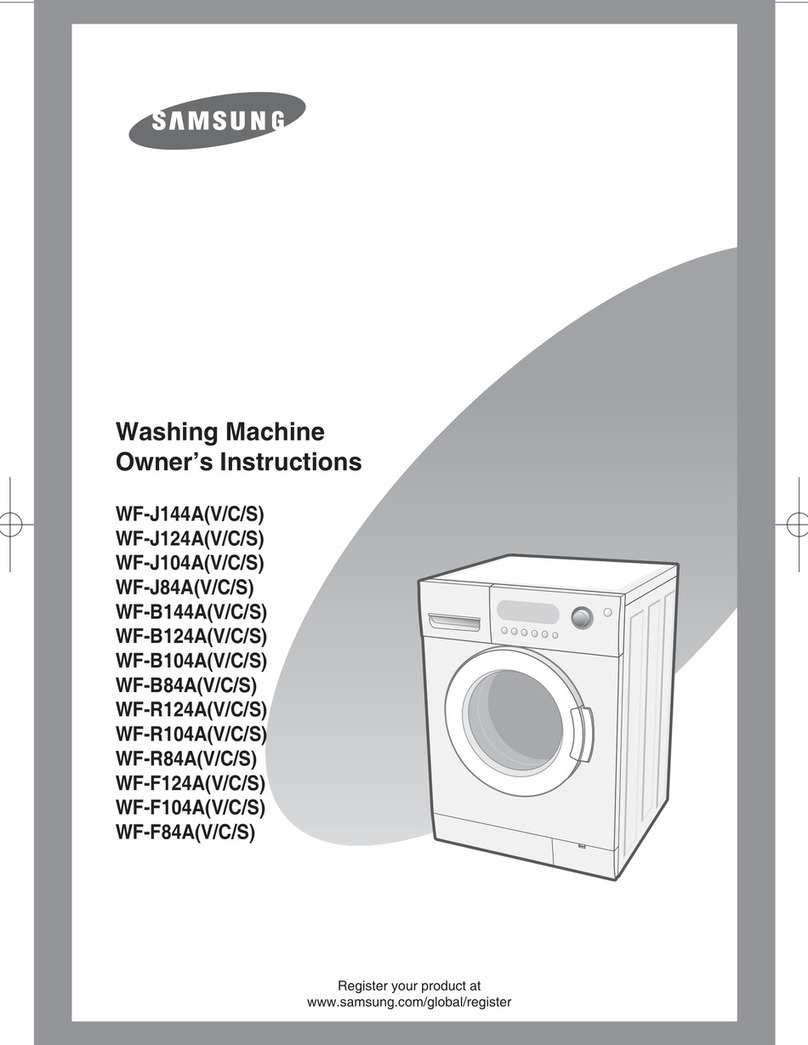 Samsung WF-J124A User manual