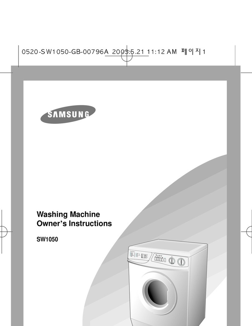 Samsung SW1050 Owner's instructions