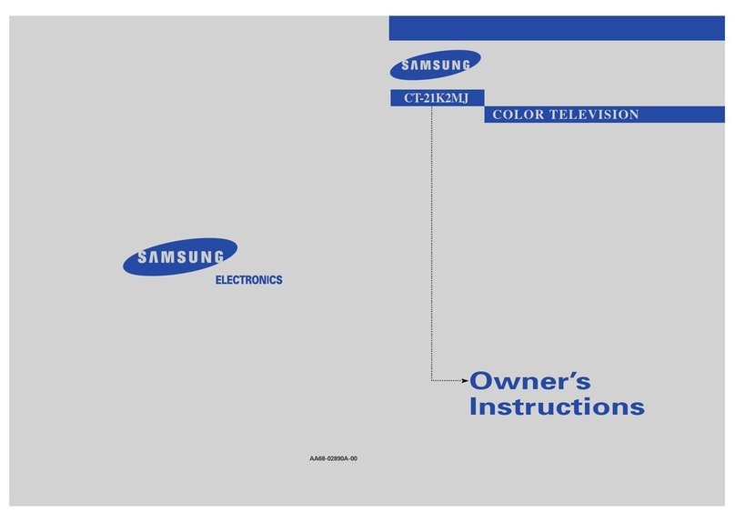 Samsung CT-21K2MJ Owner's instructions