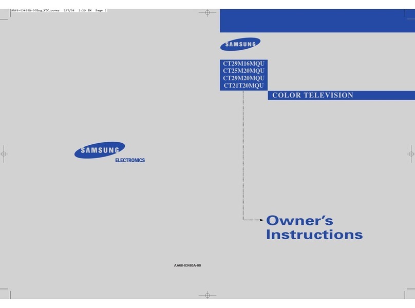 Samsung CT-21T20MQ User manual