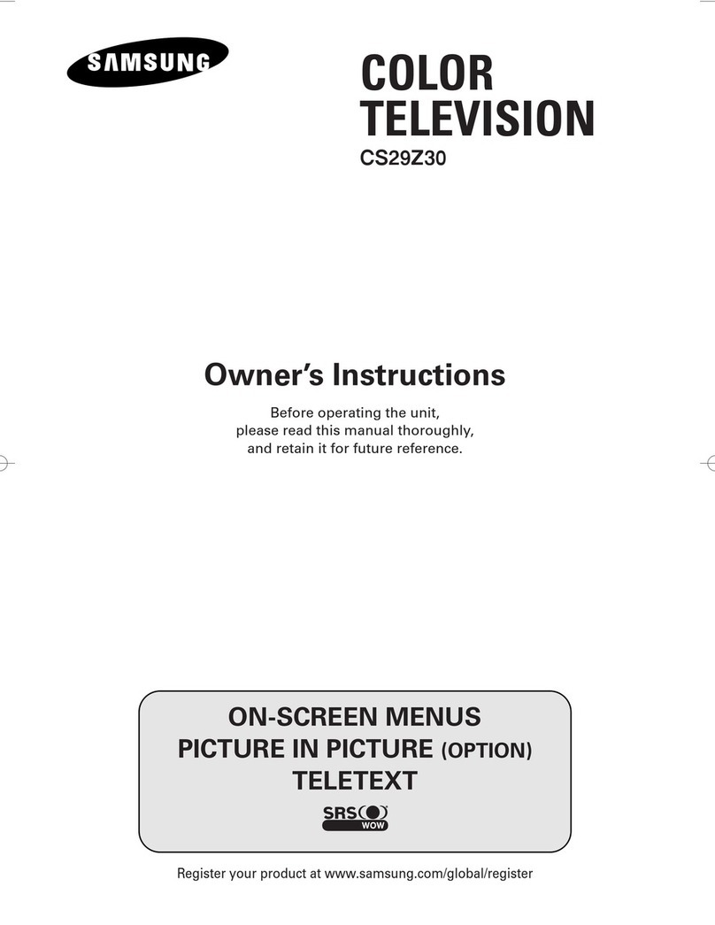 Samsung CS-29Z30BP User manual