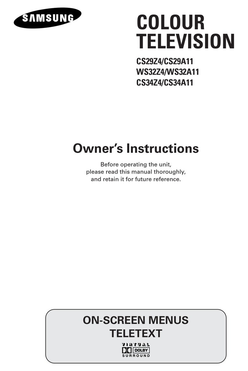 Samsung cs-29A11SS User manual