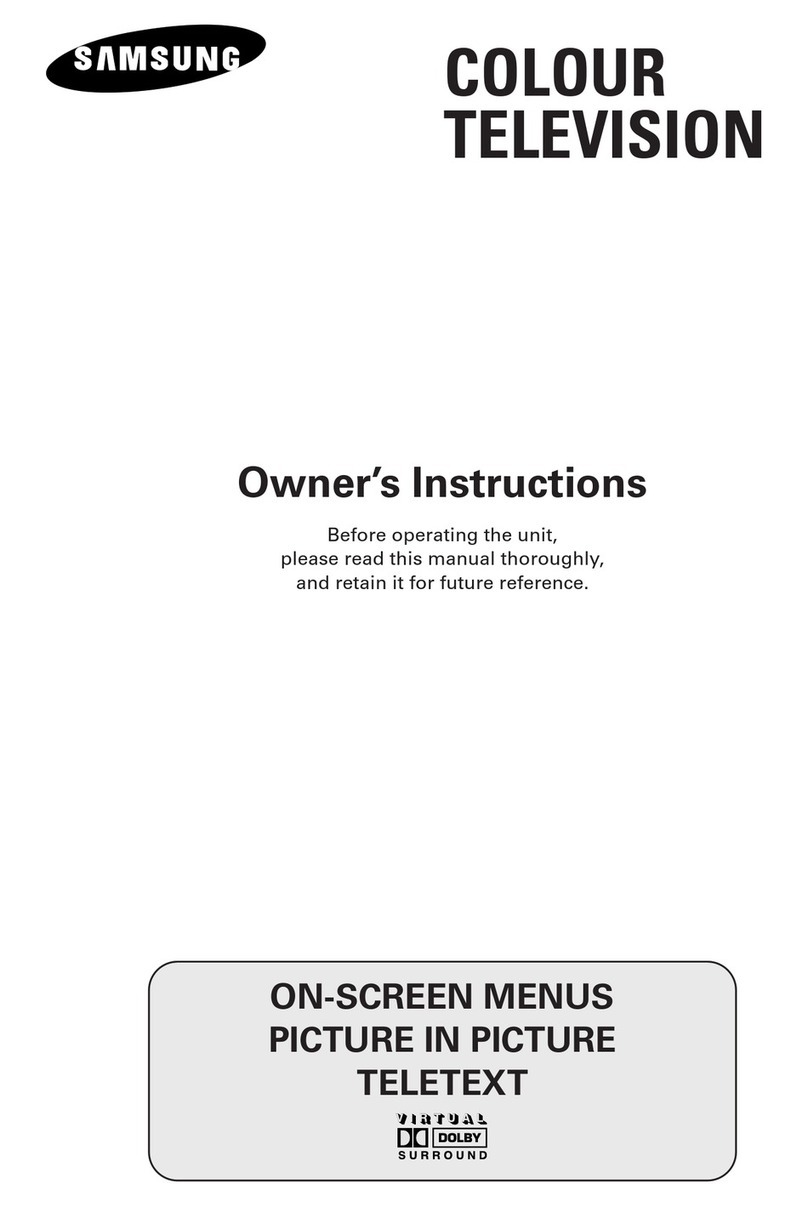 Samsung WS-32A10HW User manual Samsung WS-32A10HW User manual