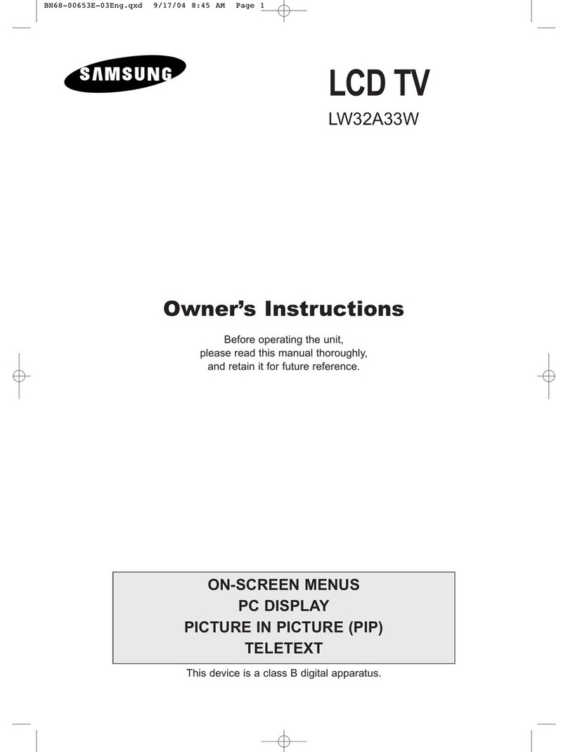 Samsung LE32A41B User manual