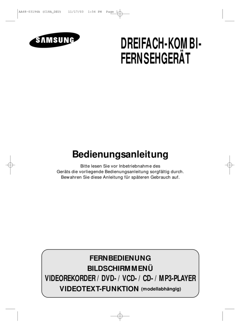 Samsung UW-17J11VD Quick start guide