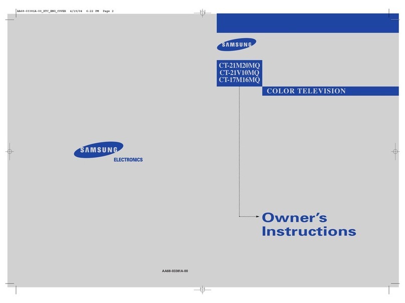 Samsung CT-17M16MQ User manual