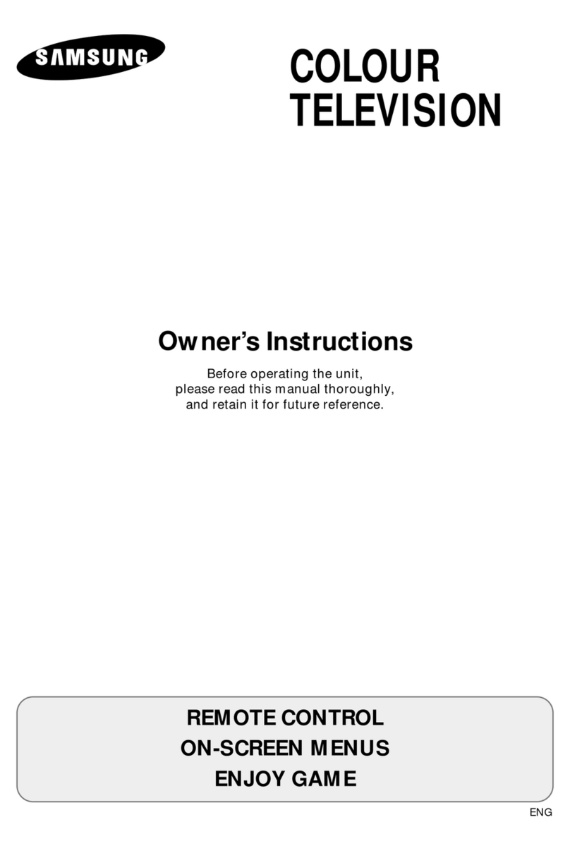 Samsung CS-25M6W User manual