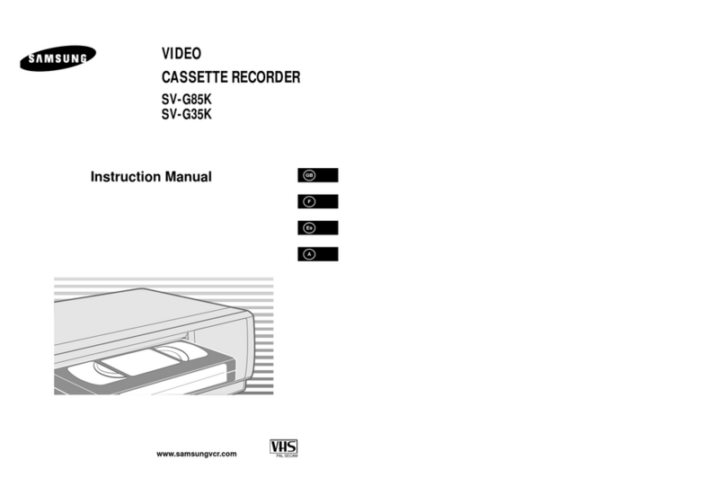 Samsung SV-G35K/AFR User manual