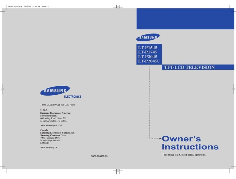 Samsung LT-P 1545 User manual