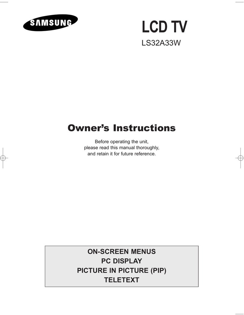 Samsung LS32A33W User manual