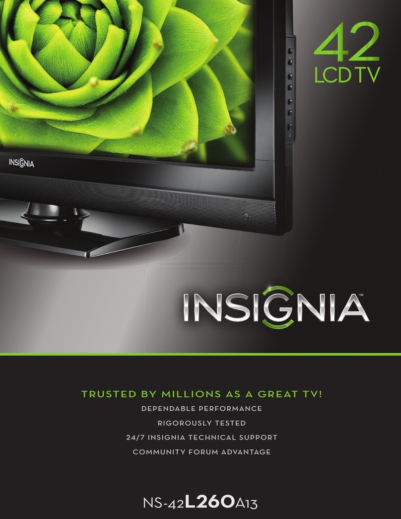 Insignia NS-42L260A13 User manual