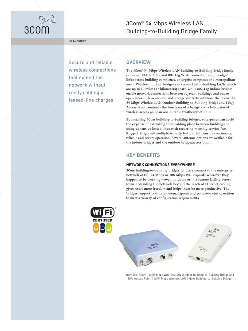3Com 3CRWE920G73 User manual