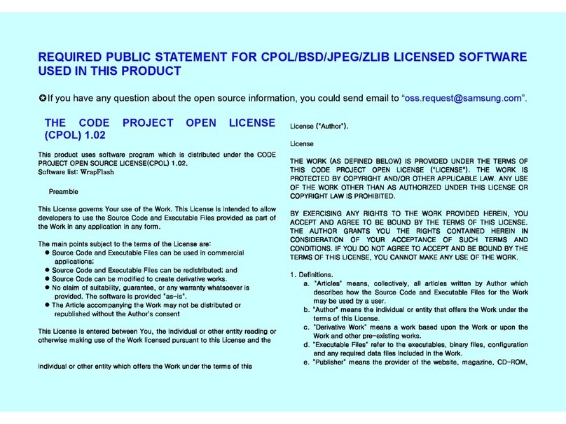 Samsung HMX-U20BN User manual