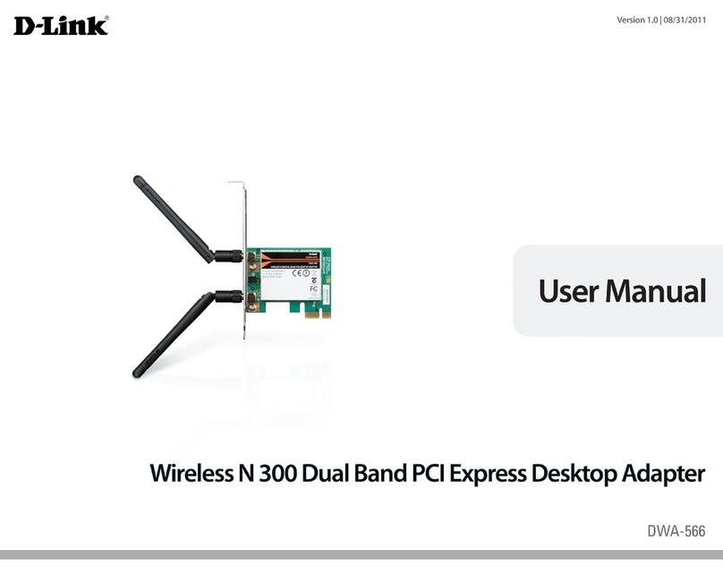 D-Link DWA-566 User manual D-Link DWA-566 User manual