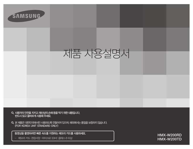 Samsung HMX-W200RN User manual