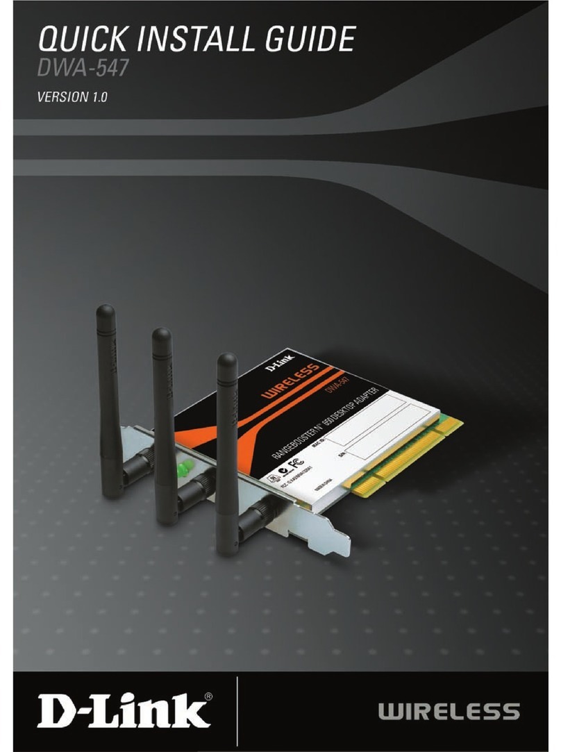 D-Link DWA-547 User manual D-Link DWA-547 User manual