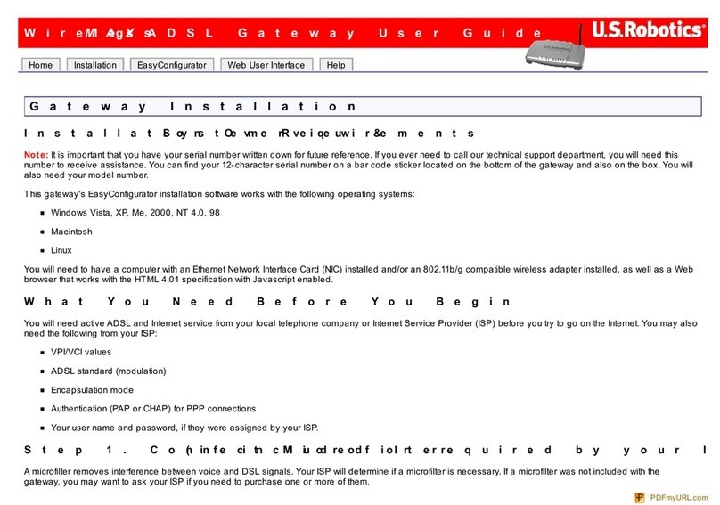 US Robotics USR9108 - U.S. Robotics Wireless MAXg User manual