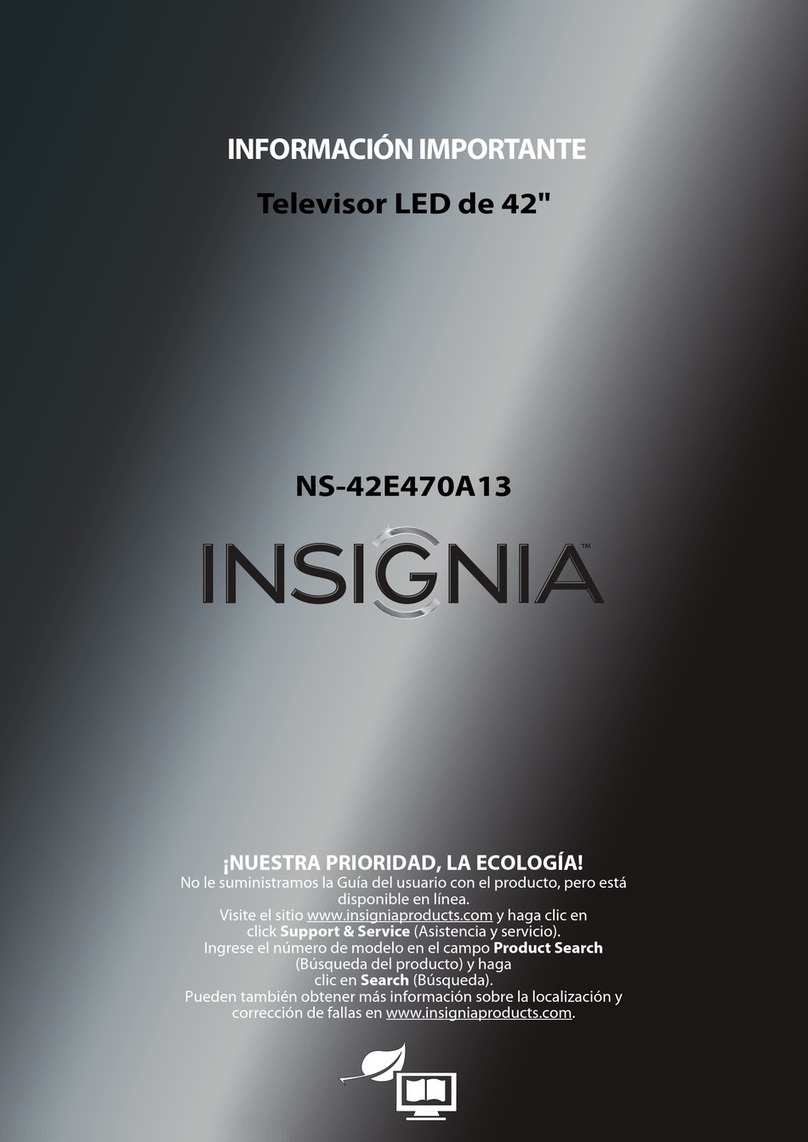 Insignia NS-42E470A13 User manual