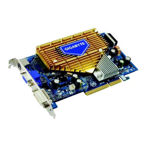 Gigabyte GV-N76G256D-RH user manual