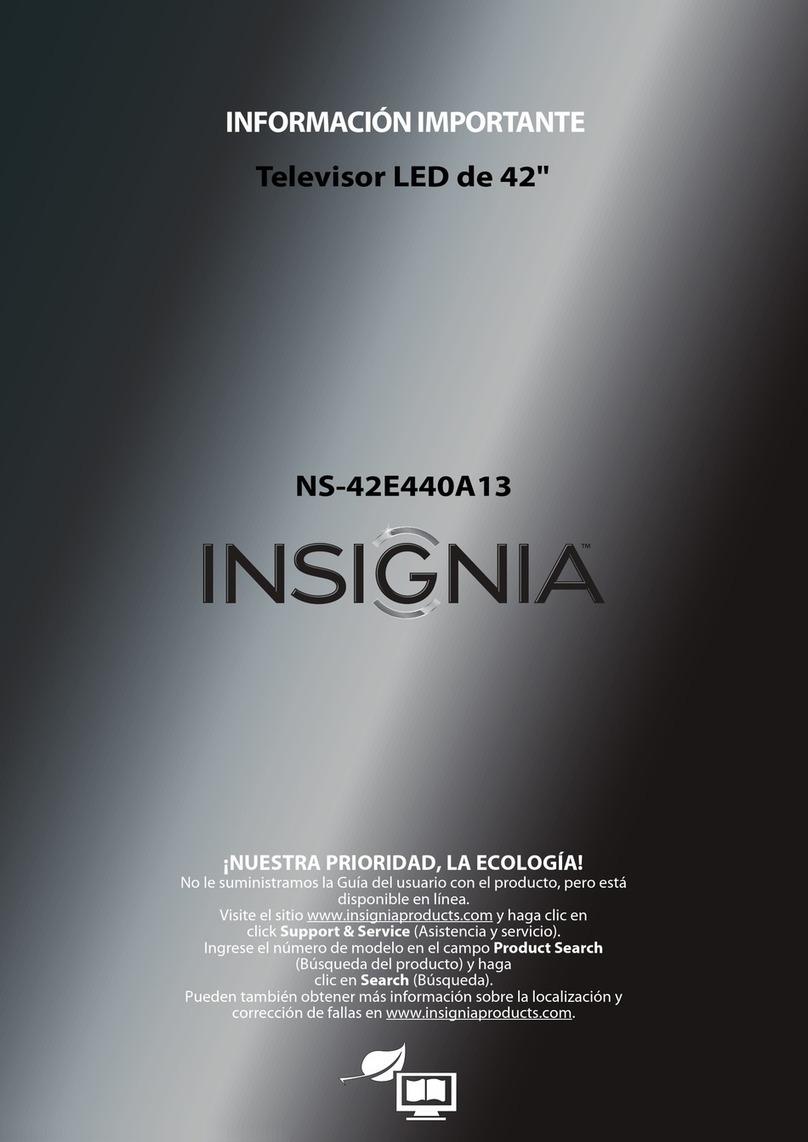 Insignia NS-42E440A13 User manual