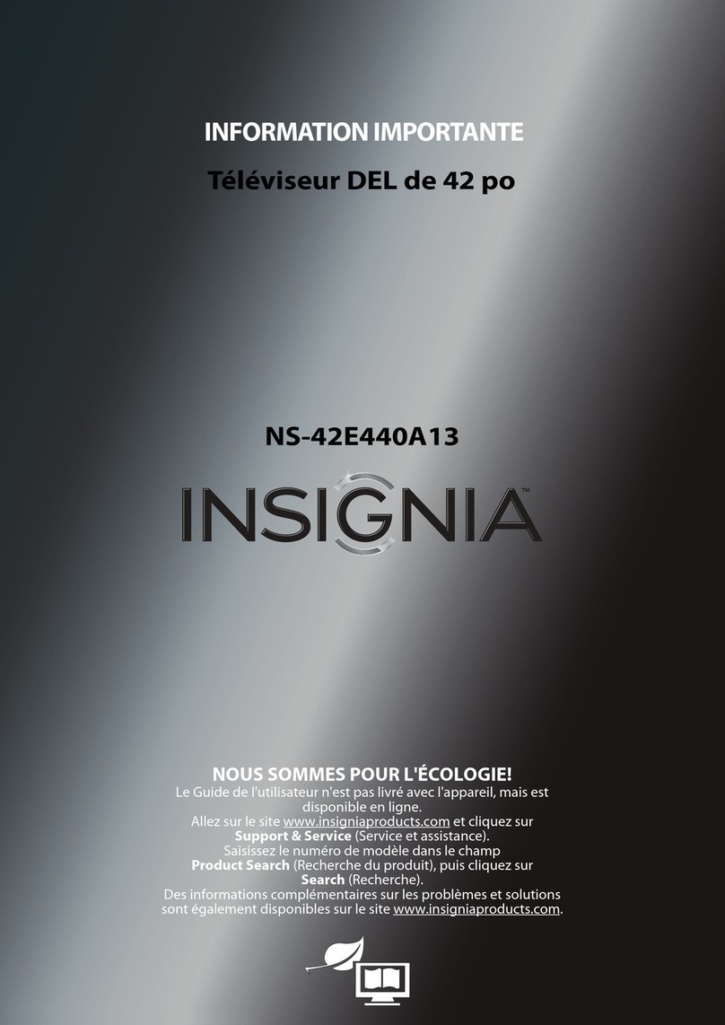 Insignia NS-42E440A13 Owner's manual