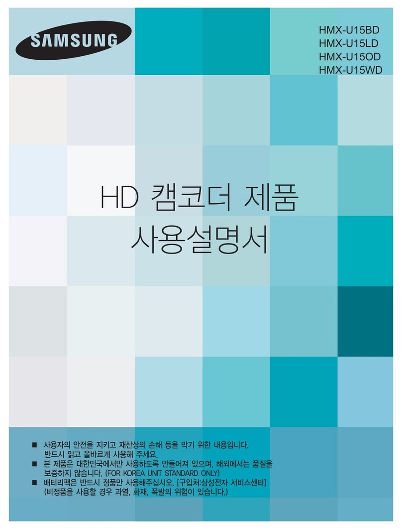 Samsung HMX-U15BN User manual