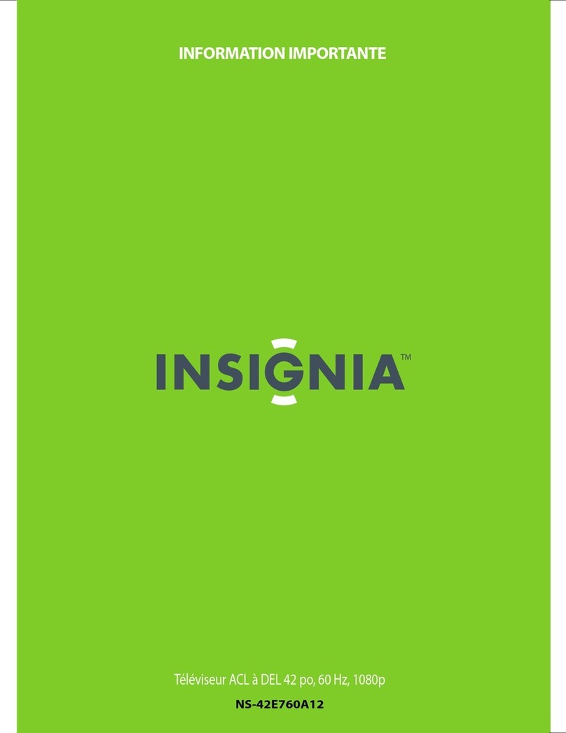 Insignia NS-42E760A12 Owner's manual