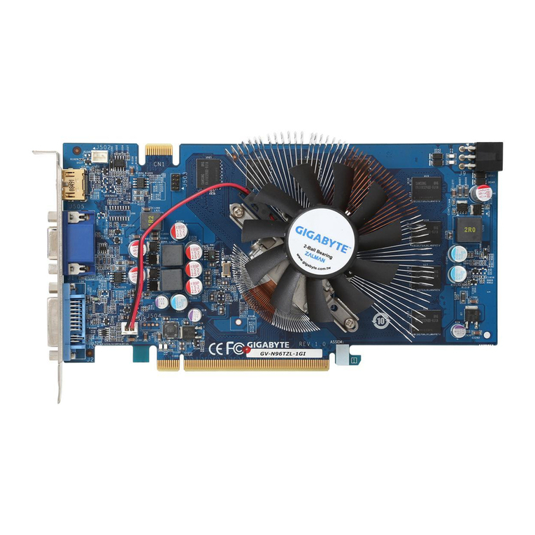 Gigabyte GV-N96TZL-1GI User manual
