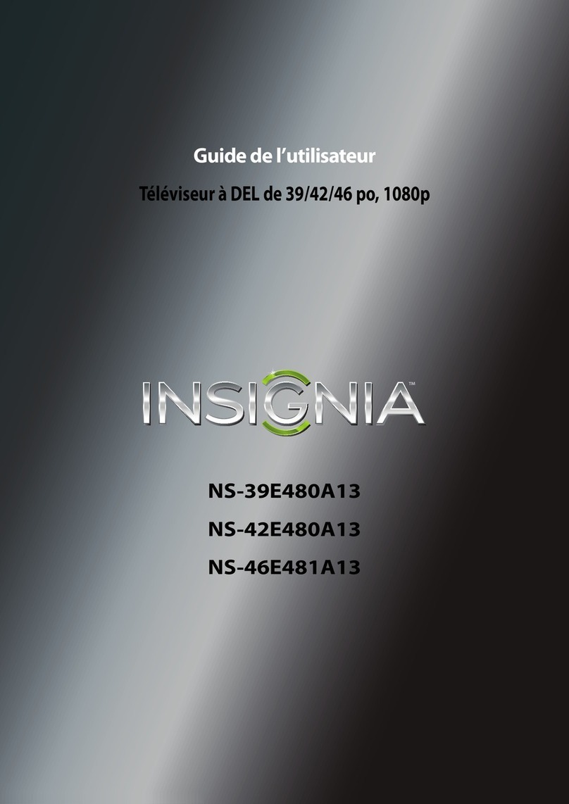 Insignia NS-42E480A13 Quick start guide